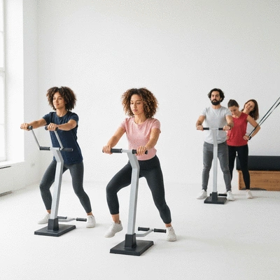 Ergotherapie in Aktion mit Fibromyalgie-Patienten