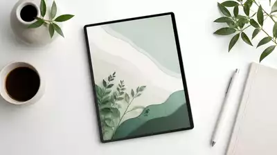 Digital guide or eBook mockup
