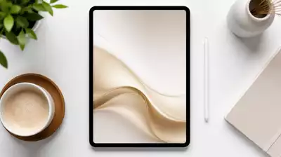 Digital guide or eBook mockup